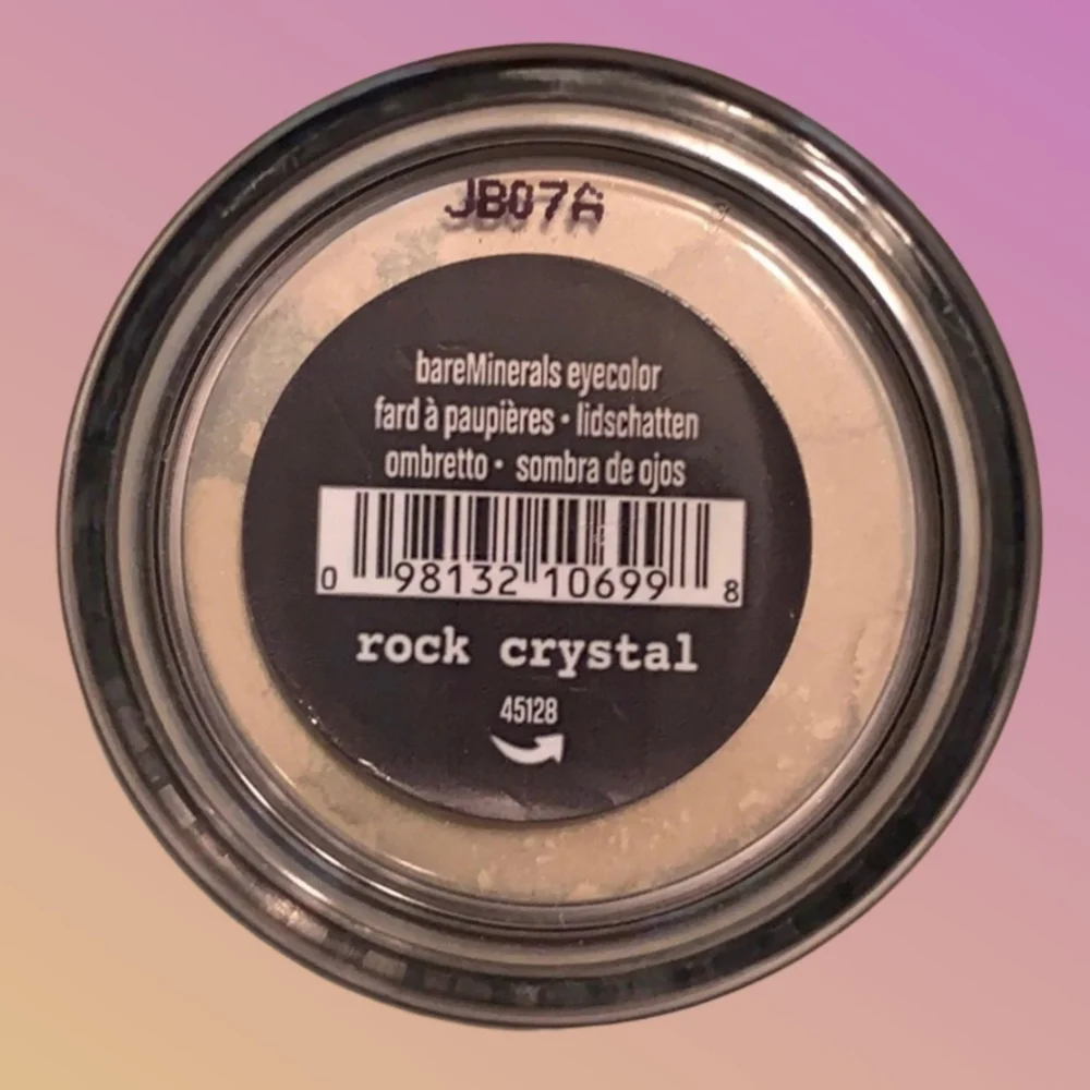 🧚‍♀️ROCK CRYSTAL BareMinerals DISCONTINUED MINI Eyecolor NWT/SEALED